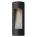 Hinkley H1660SK Satin Black Outdoor Entrance Wall Light