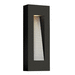 Hinkley H1668SKLED Satin Black Outdoor Entrance Wall Light