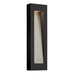 Hinkley H1669SK Satin Black Outdoor Entrance Wall Light