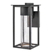 Hinkley H17020BKLL Black Outdoor Entrance Wall Light