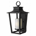 Hinkley H1745BK Black Outdoor Entrance Wall Light