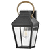 Hinkley H17500BK Black Outdoor Entrance Wall Light