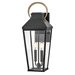 Hinkley H17504BK Black Outdoor Entrance Wall Light