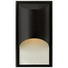 Hinkley H1830SKGU24 Satin Black Outdoor Entrance Wall Light