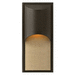 Hinkley H1834BZGU24 Bronze Outdoor Entrance Wall Light