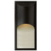 Hinkley H1834SK Satin Black Outdoor Entrance Wall Light