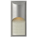 Hinkley H1834TTGU24 Titanium Outdoor Entrance Wall Light