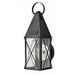 Hinkley H1840BK Black Outdoor Entrance Wall Light