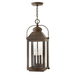 Hinkley H1852LZLL Light Oiled Bronze Outdoor Hanging Lantern