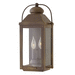 Hinkley H1854LZLL Light Oiled Bronze Outdoor Entrance Wall Light