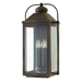 Hinkley H1858LZ Light Oiled Bronze Outdoor Entrance Wall Light