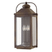 Hinkley H1858LZLL Light Oiled Bronze Outdoor Entrance Wall Light