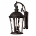 Hinkley H1899BK Black Outdoor Entrance Wall Light