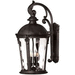 Hinkley H1899BKLED Black Outdoor Entrance Wall Light