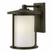 Hinkley H1914OZGU24 Oil Rubbed Bronze Outdoor Entrance Wall Light