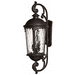 Hinkley H1929BKLED Black Outdoor Entrance Wall Light