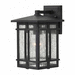 Hinkley H1960MBLED Museum Black Outdoor Entrance Wall Light