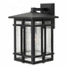 Hinkley H1965MBLED Museum Black Outdoor Entrance Wall Light