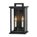 Hinkley H20010BK Black Outdoor Entrance Wall Light