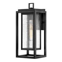  Republic Entrance Outdoor Wall Light - Black