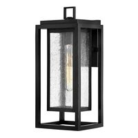  Republic Entrance Outdoor Wall Light - Black