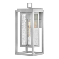  Republic Entrance Outdoor Wall Light - Textured White