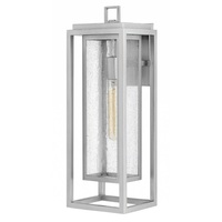  Republic Entrance Outdoor Wall Light - Satin Nickel