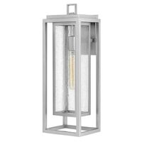  Republic Entrance Outdoor Wall Light - Satin Nickel