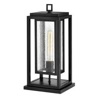  Republic Pier Mount Post Lights - Black