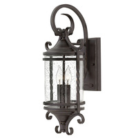  Casa Entrance Outdoor Wall Light - Olde Black