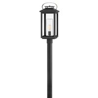  Atwater Pier Mount Post Lights - Black