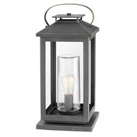  Atwater Pier Mount Post Lights - Ash Bronze