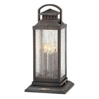  Revere Post Light Post Lights - Blackened Brass