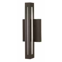  Vue Entrance Outdoor Wall Light - Bronze