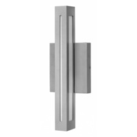  Vue Entrance Outdoor Wall Light - Titanium