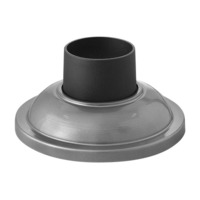  Pier Mount Post / Base Post Lights - Hematite