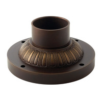  Pier Mount Post Lights - Metro Bronze