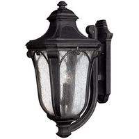  Trafalgar Entrance Outdoor Wall Light - Museum Black