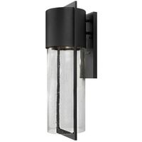  Shelter Entrance Outdoor Wall Light - Black