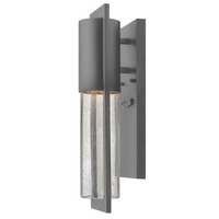  Shelter Entrance Outdoor Wall Light - Hematite