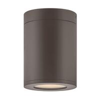  Silo Entrance Outdoor Wall Light - ARCHITECTURAL BRONZE