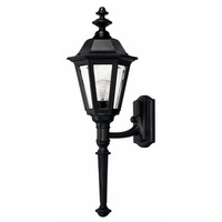  Manor House Entrance Outdoor Wall Light - Black