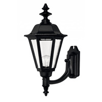 Manor House Entrance Outdoor Wall Light - Black