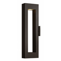  Atlantis Entrance Outdoor Wall Light - Satin Black