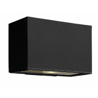  Atlantis Entrance Outdoor Wall Light - Satin Black