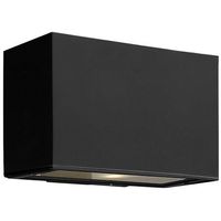  Atlantis Entrance Outdoor Wall Light - Satin Black