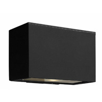  Atlantis Entrance Outdoor Wall Light - Satin Black