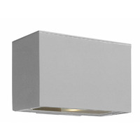  Atlantis Entrance Outdoor Wall Light - Titanium