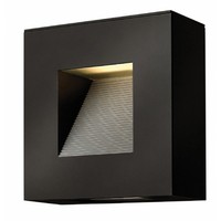  Luna Entrance Outdoor Wall Light - Satin Black