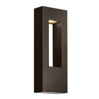  Atlantis Entrance Outdoor Wall Light - Bronze